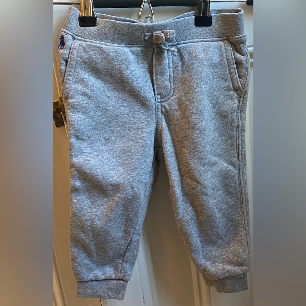 Ralph Lauren Light Gray Kids Joggers